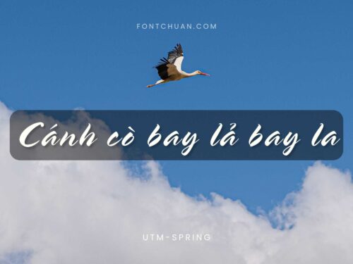 Font UTM Spring Việt Hóa