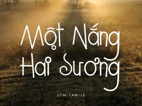 Font UTM Tam Le Việt Hóa