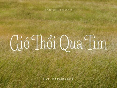 Font UVF Barmbrack Việt Hóa
