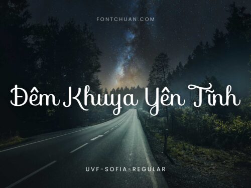 Font Vnf Sofia Việt Hóa