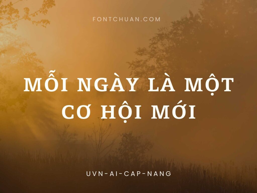 Font UVN Ai Cap Nang Việt Hóa