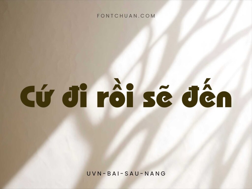 Font UVN Bai Sau Nang Việt Hóa