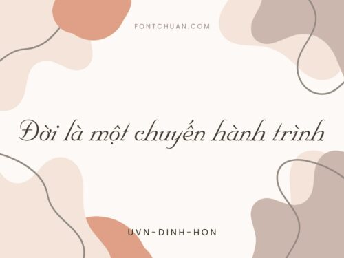 Font UVN Dinh Hon Việt Hóa