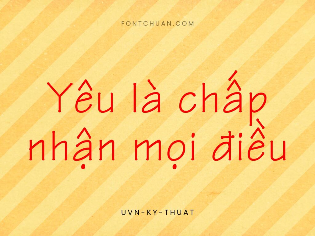 Font UVN Ky Thuat Việt Hóa