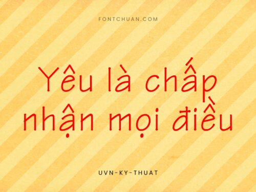 Font UVN Ky Thuat Việt Hóa