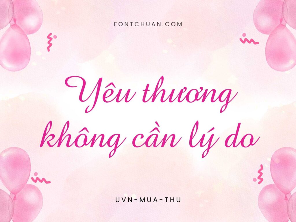 Font UVN Mua Thu Việt Hóa