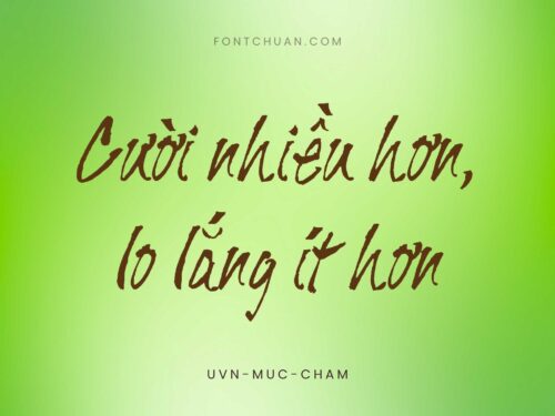 Font UVN Muc Cham Việt Hóa