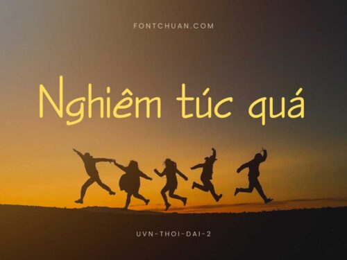 Font UVN Thoi Dai 2 Việt Hóa