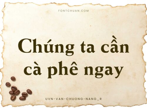 Font UVN Van Chuong Nang Việt Hóa