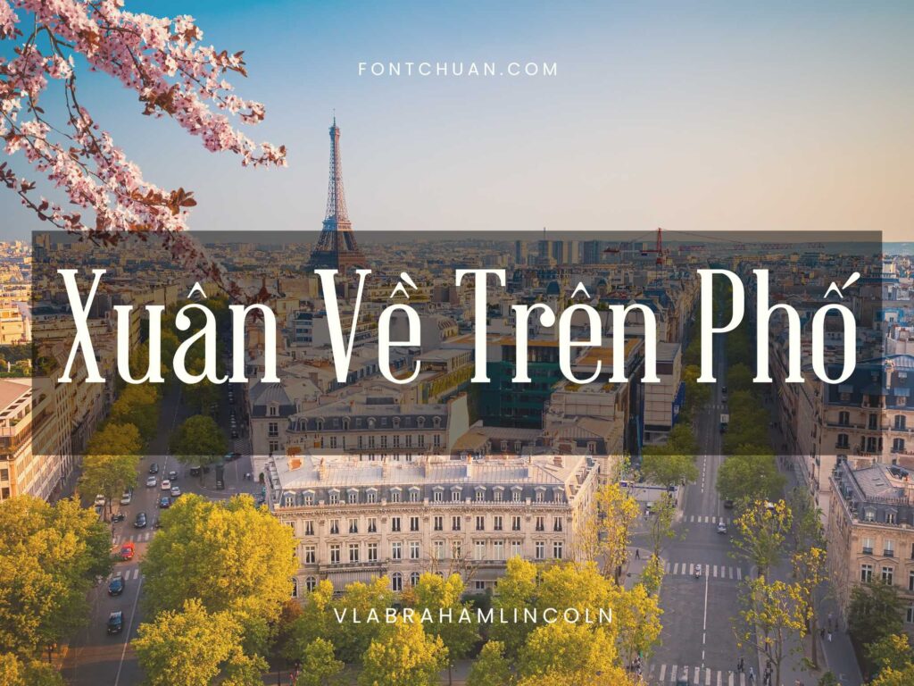 Font VL Abraham Lincoln Việt Hóa