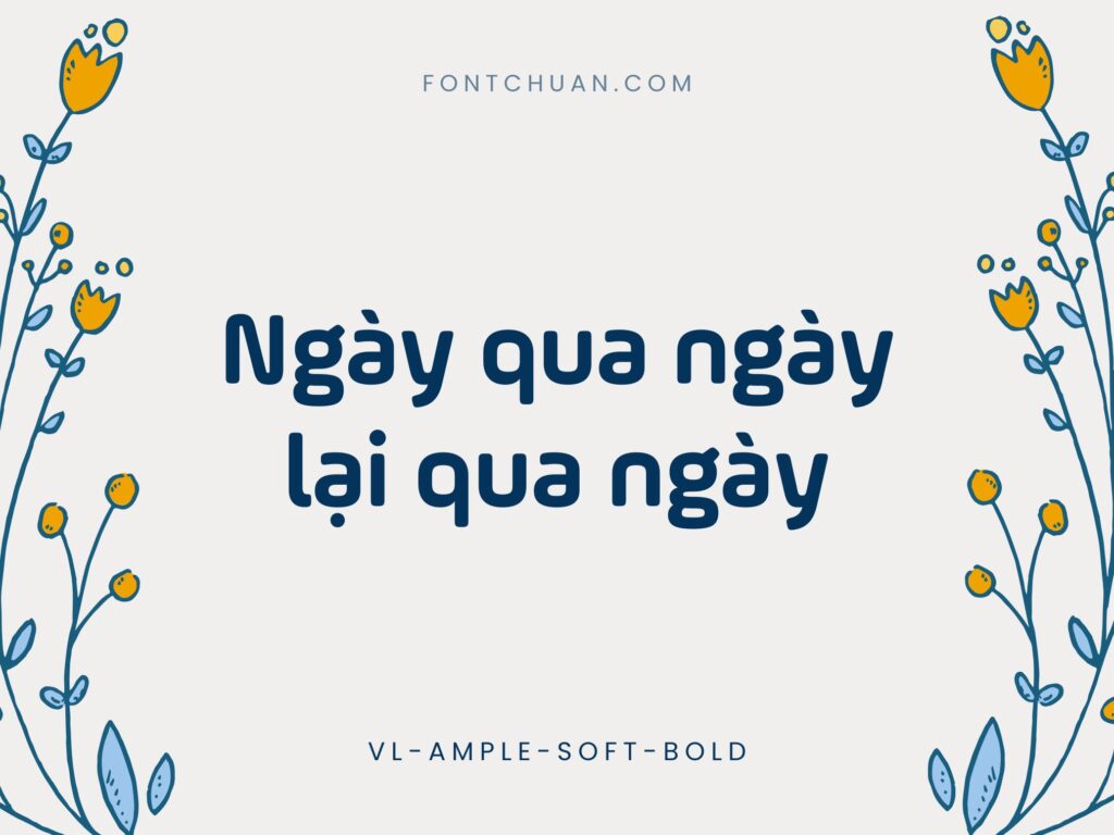 Font VL Ample Soft Trọn Bộ Việt Hóa