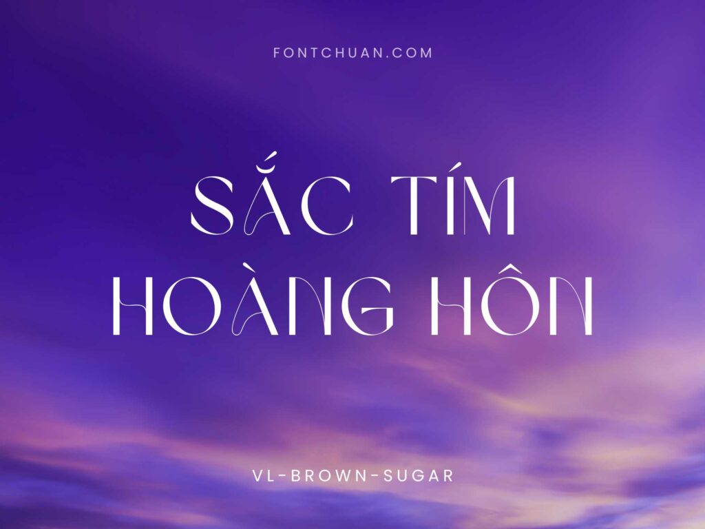Font VL Brown Sugar Việt Hóa