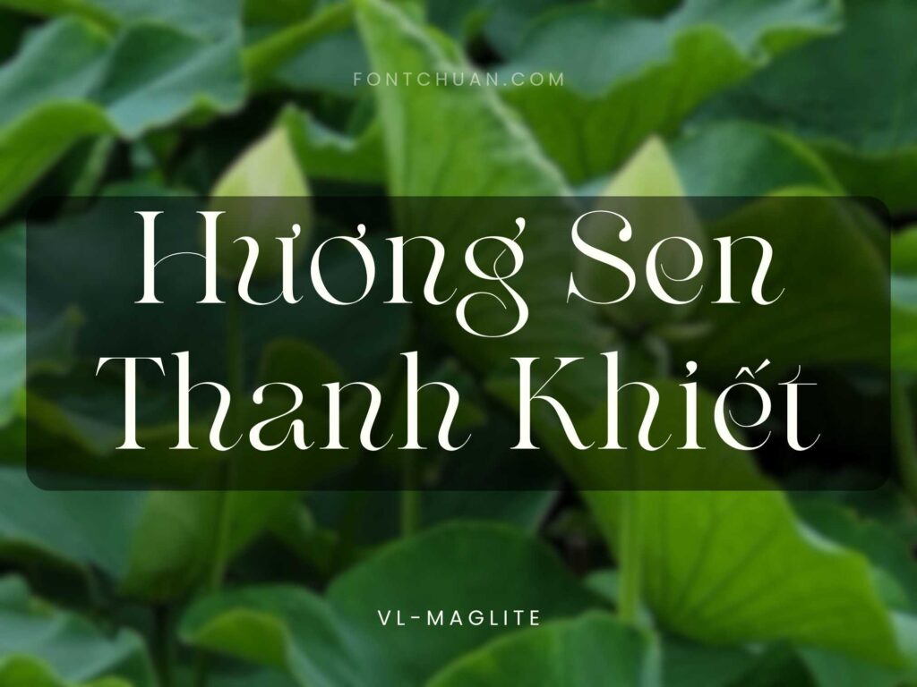 Font VL Maglite Việt Hóa
