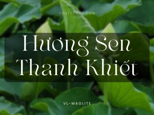 Font VL Maglite Việt Hóa