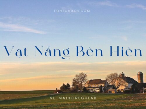 Font VL Malko Việt Hóa