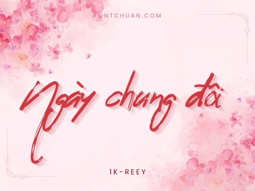 Font 1K Reey Việt Hóa