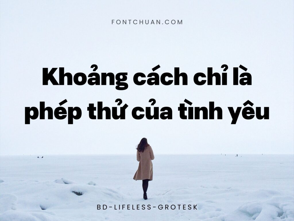 Font  Bd Lifeless Grotesk Font Tiếng Việt
