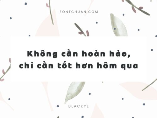 Font  Blackye Font Tiếng Việt
