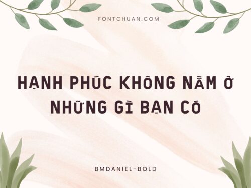 Font Baemin Giao Đồ Ăn Việt Hóa