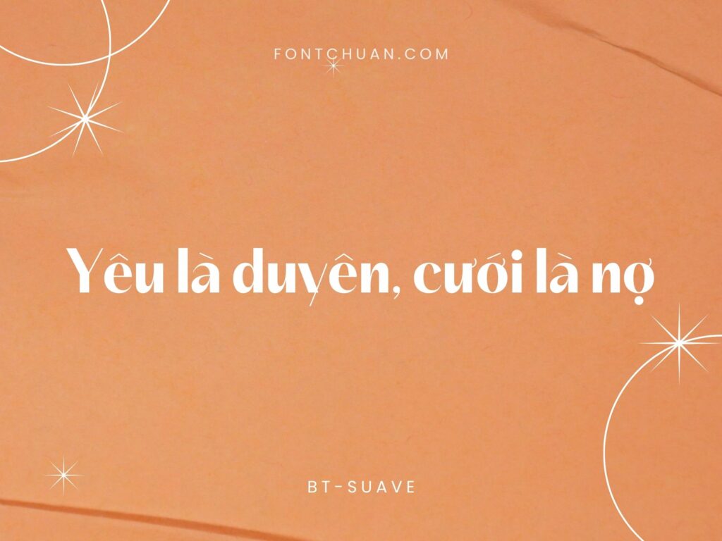 Font  Bt Suave Trọn Bộ Font Tiếng Việt