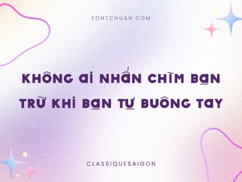 Font Classique Saigon Typeface Việt Hóa