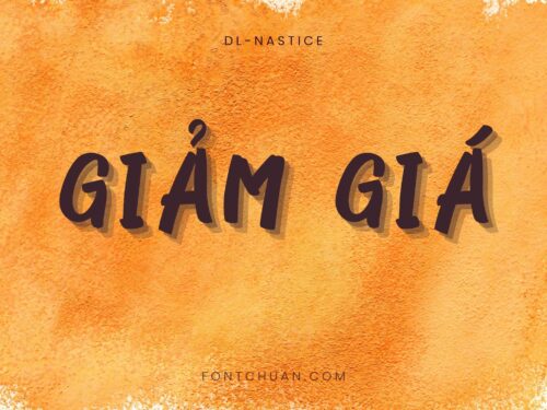 Font DL Nastice Việt Hóa