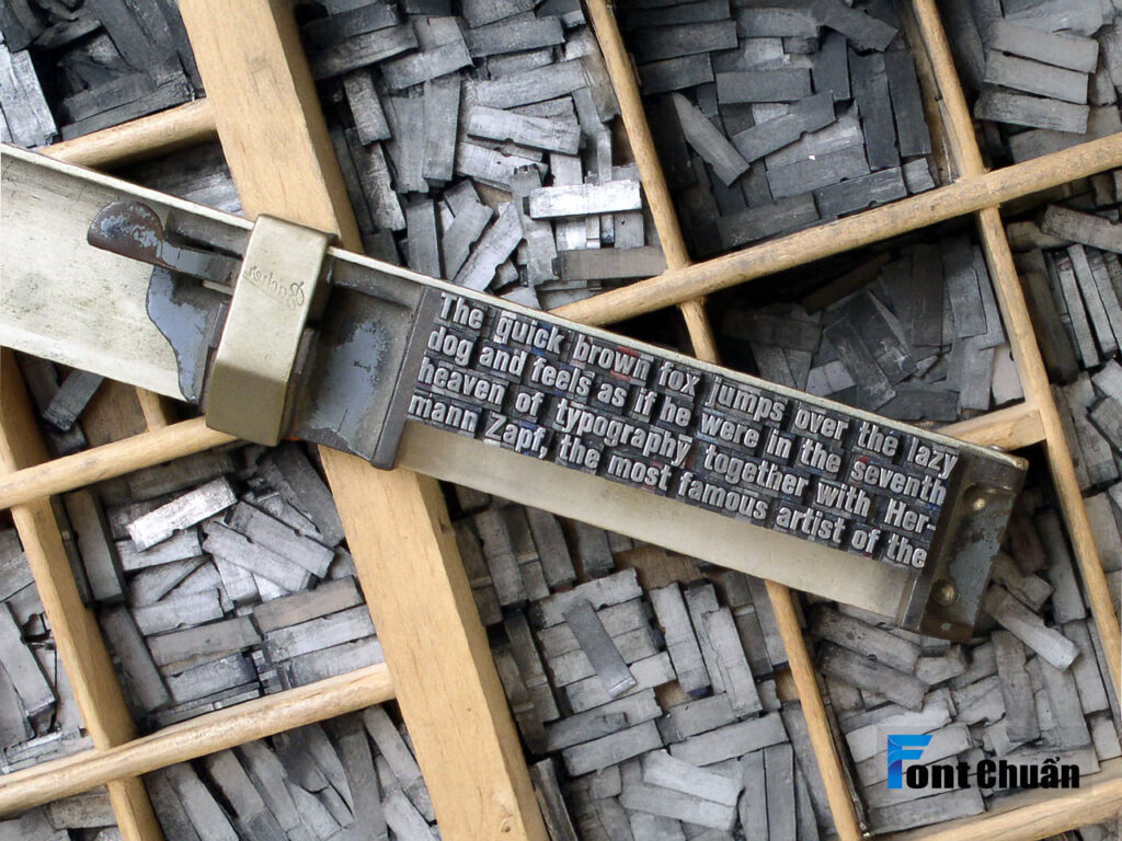 Định nghĩa Cốt lõi: Font chữ là gì?