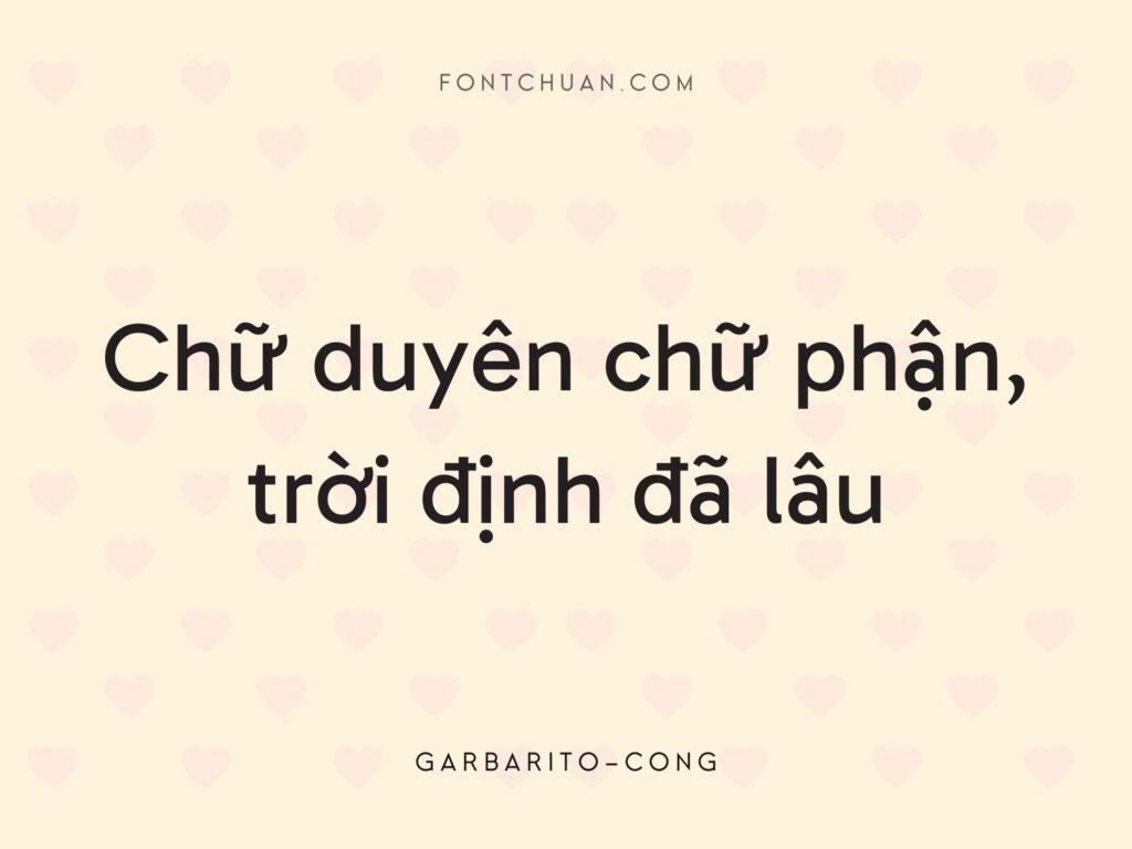 Font Gabarito+ Việt Hóa