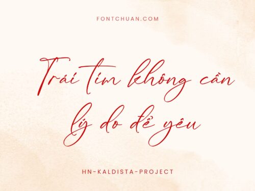 Font Kaldista Project Việt Hóa
