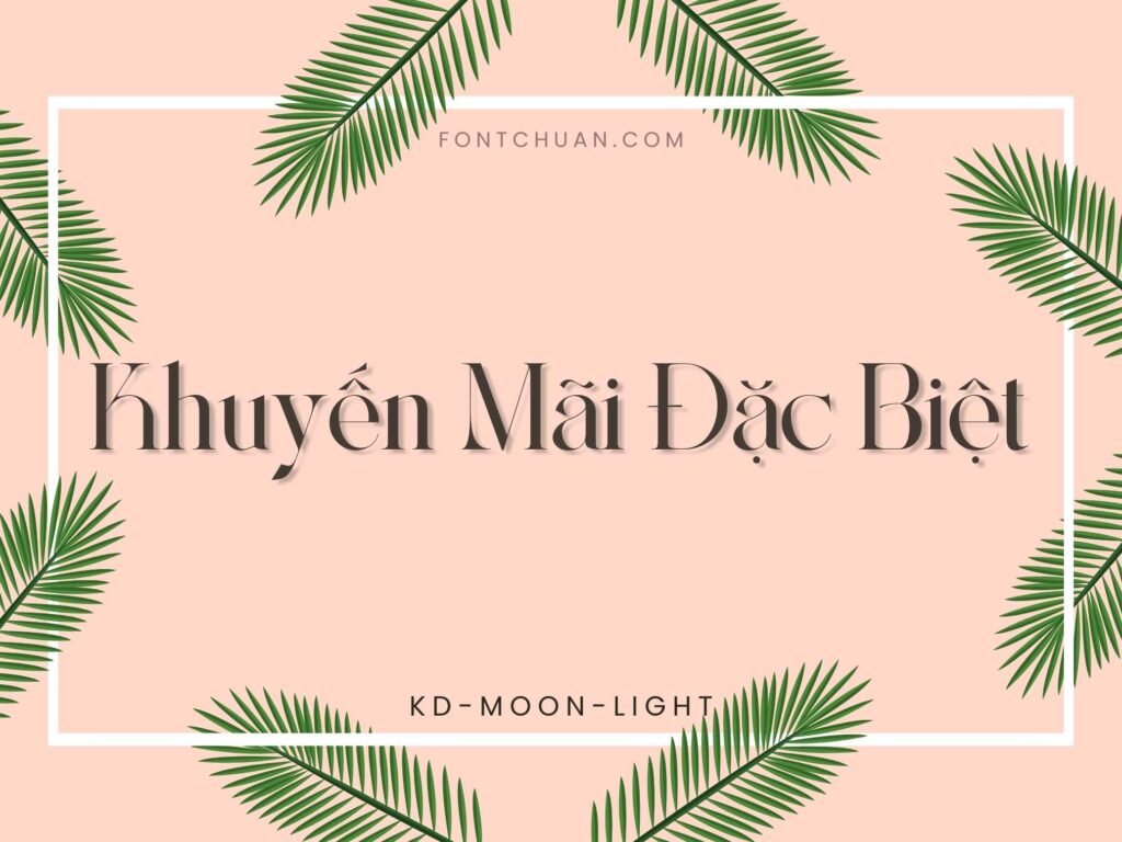 Font Kd Moon Light Việt Hóa