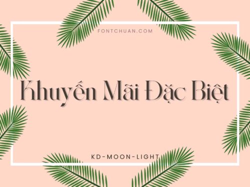 Font Kd Moon Light Việt Hóa