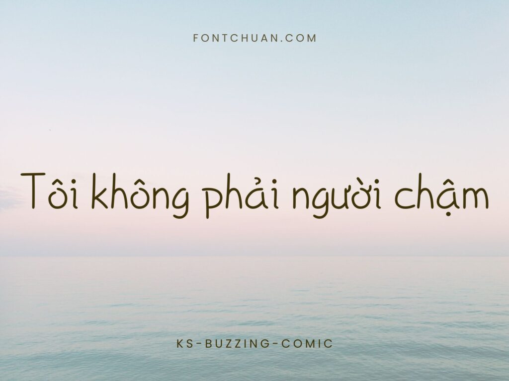 Font Ks Buzzing Comic Việt Hóa