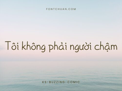 Font Ks Buzzing Comic Việt Hóa