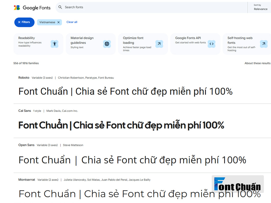 Font chữ trên web và sự phát triển của thiết kế số