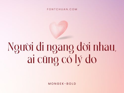 Font Mongek Việt Hóa