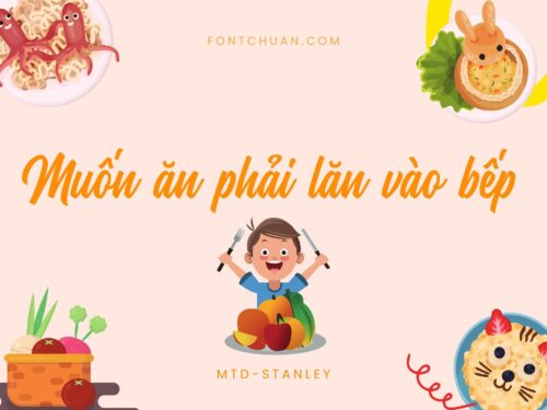 Font MTD Stanley Việt Hóa