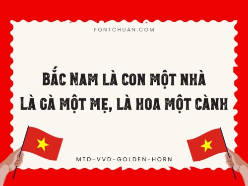 Font MTD Vvd Golden Horn Việt Hóa