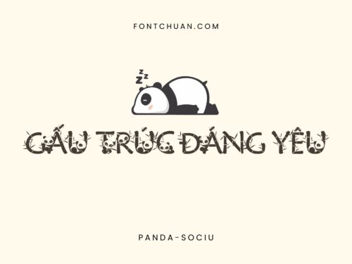 Font TP Panda Sociu Body Việt Hóa