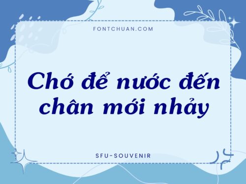 Font SFU Souvenir Việt Hóa