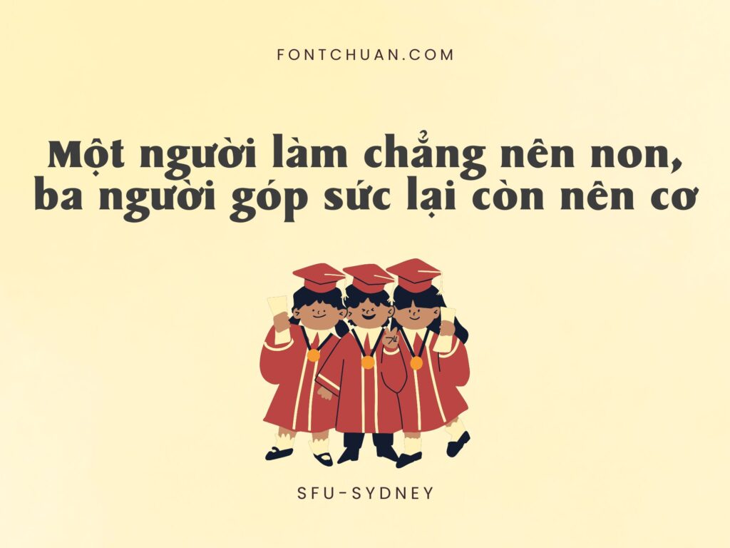 Font SFU Sydney Việt Hóa