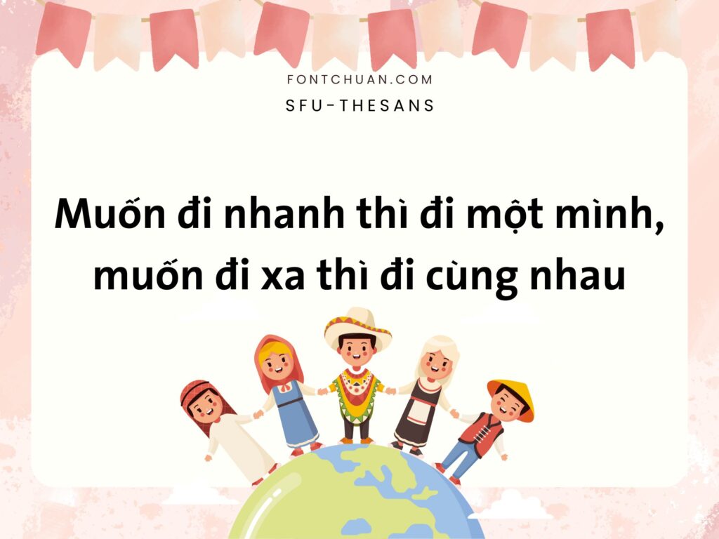 Font SFU Thesans Việt Hóa