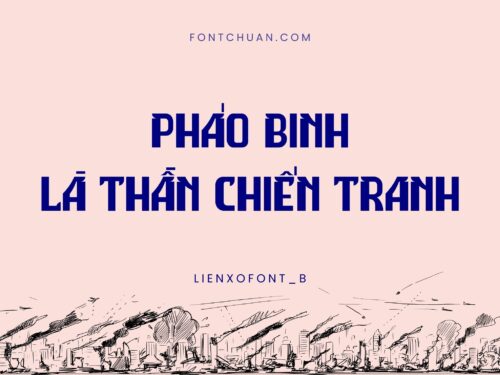 Font  Soviet Font Tiếng Việt