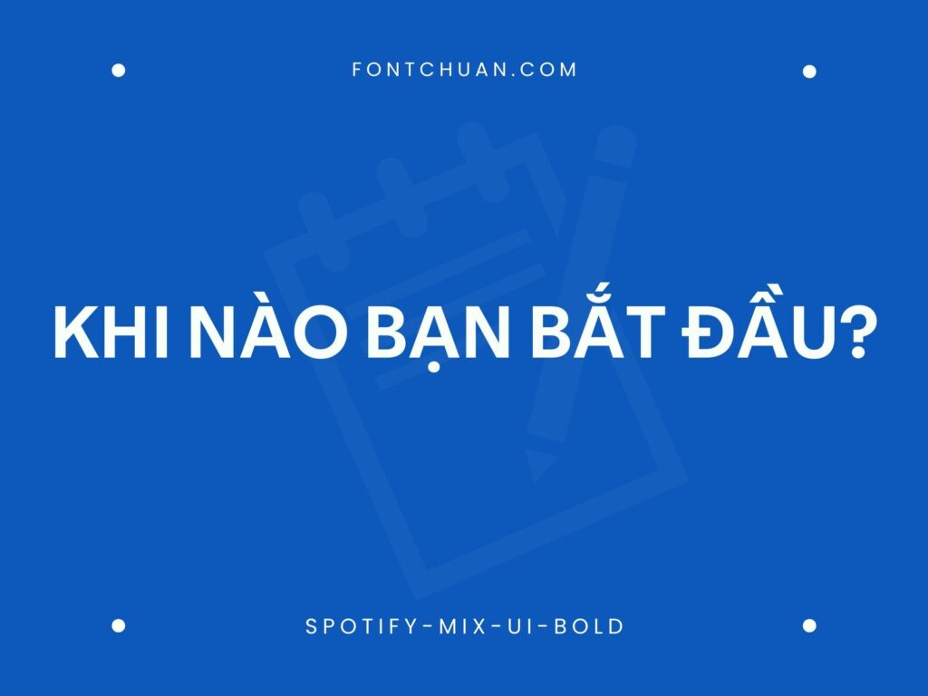 Font Spotify Trọn Bộ