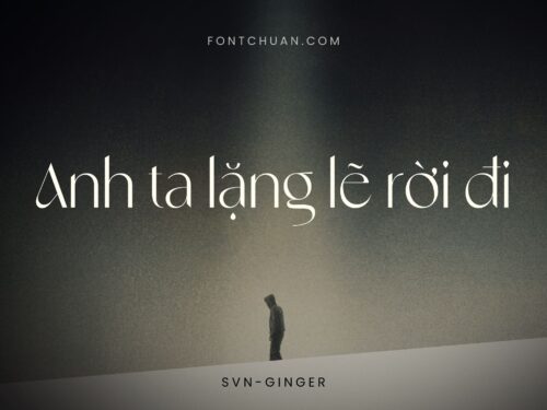 Font SVN Ginger Việt Hóa