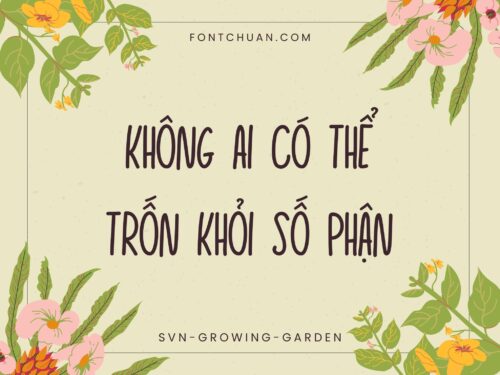 Font SVN Growing Garden Trọn Bộ + Dingbats Việt Hóa