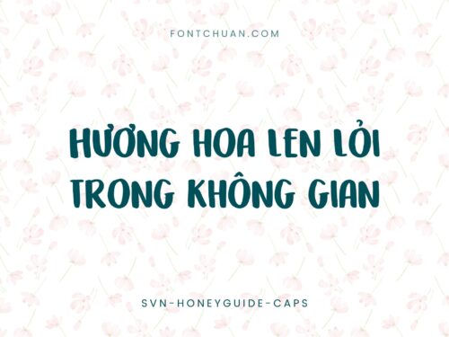 Font SVN Honeyguide Caps Việt Hóa