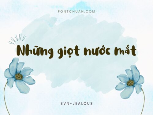 Font SVN Jealous Việt Hóa