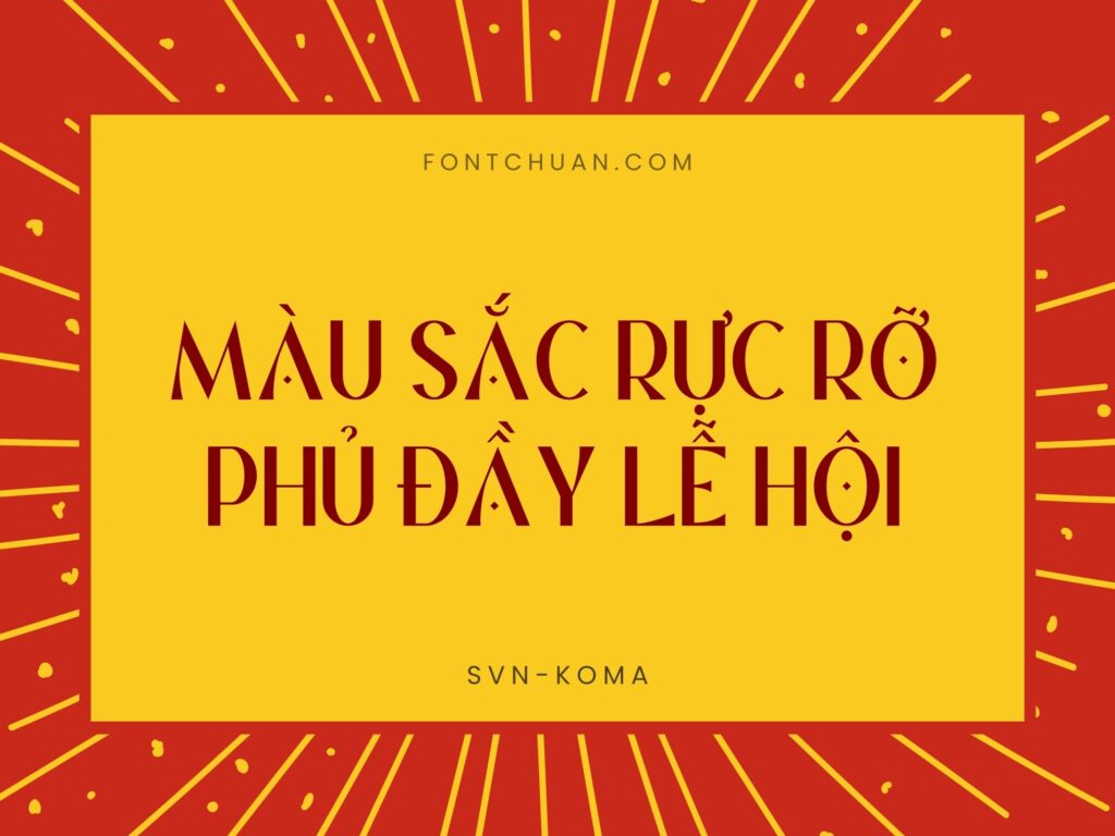 Font SVN Koma Việt Hóa