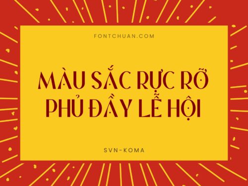 Font SVN Koma Việt Hóa