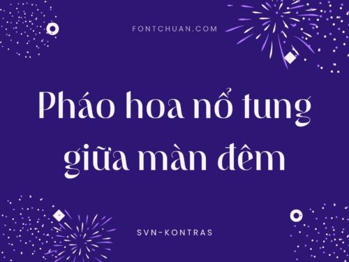 Font SVN Kontras Việt Hóa